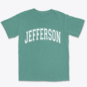 Jefferson New York Varsity Premium Heavyweight T-shirt