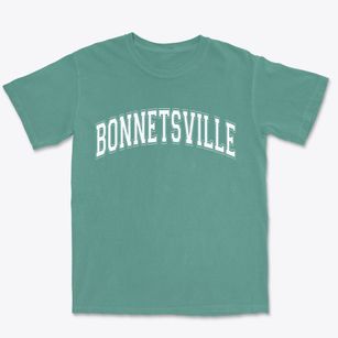 Bonnetsville North Carolina Varsity Premium Heavyweight T-shirt