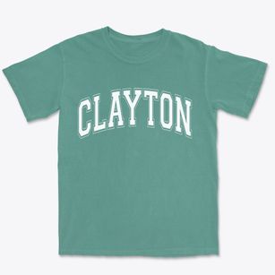 Clayton Iowa Varsity Premium Heavyweight T-shirt