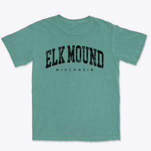 Elk Mound Wisconsin Urban Vibe Premium Heavyweight T-shirt