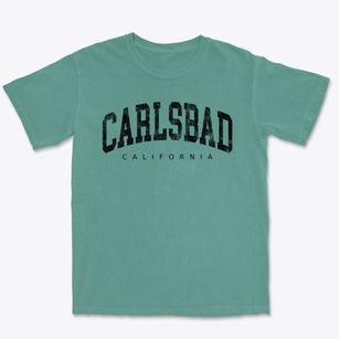 Carlsbad California Urban Vibe Premium Heavyweight T-shirt