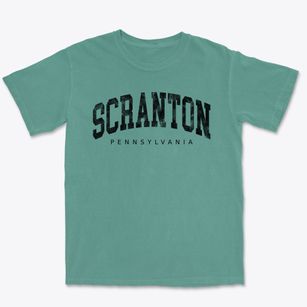 Scranton Pennsylvania Urban Vibe Premium Heavyweight T-shirt