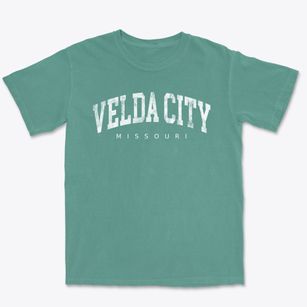Velda City Missouri Urban Vibe Premium Heavyweight T-shirt