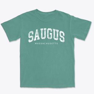 Saugus Massachusetts Urban Vibe Premium Heavyweight T-shirt