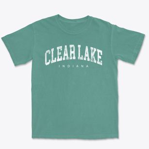 Clear Lake Indiana Urban Vibe Premium Heavyweight T-shirt