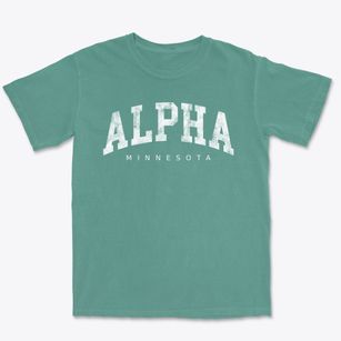 Alpha Minnesota Urban Vibe Premium Heavyweight T-shirt
