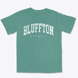 Bluffton Georgia Urban Vibe Premium Heavyweight T-shirt