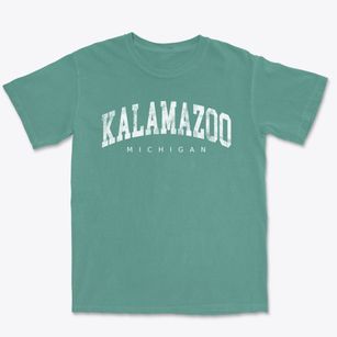 Kalamazoo Michigan Urban Vibe Premium Heavyweight T-shirt