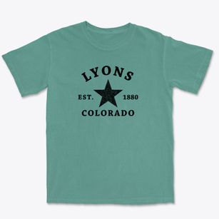Lyons Colorado Star Premium Heavyweight T-shirt