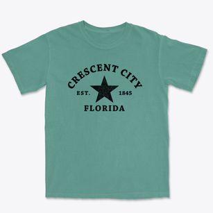 Crescent City Florida Star Premium Heavyweight T-shirt