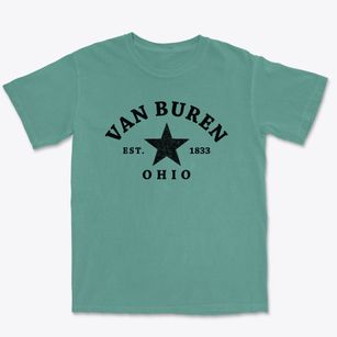 Van Buren Ohio Star Premium Heavyweight T-shirt