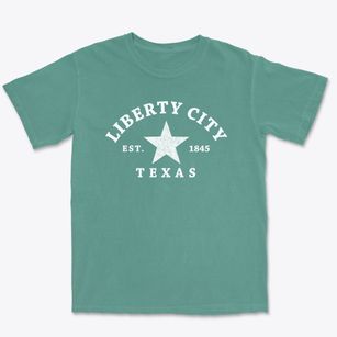 Liberty City Texas Star Premium Heavyweight T-shirt