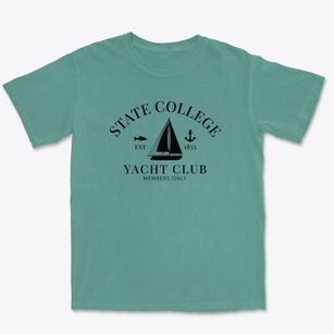State College Pennsylvania Yacht Club Premium Heavyweight T-shirt