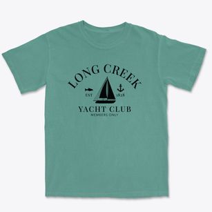 Long Creek Illinois Yacht Club Premium Heavyweight T-shirt