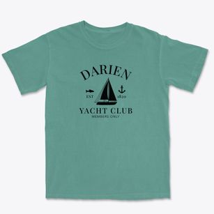 Darien Connecticut Yacht Club Premium Heavyweight T-shirt