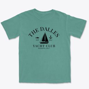 The Dalles Oregon Yacht Club Premium Heavyweight T-shirt