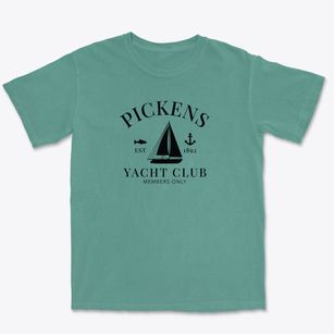 Pickens West Virginia Yacht Club Premium Heavyweight T-shirt
