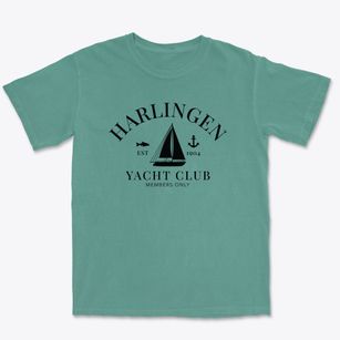 Harlingen Texas Yacht Club Premium Heavyweight T-shirt