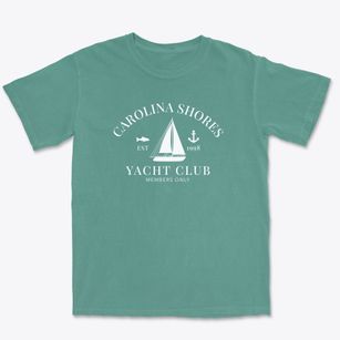 Carolina Shores North Carolina Yacht Club Premium Heavyweight T-shirt