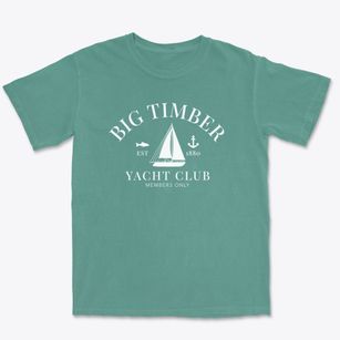Big Timber Montana Yacht Club Premium Heavyweight T-shirt