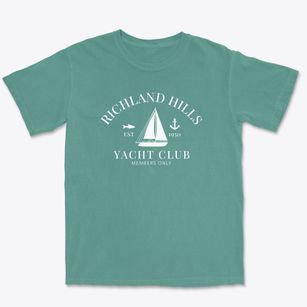 Richland Hills Texas Yacht Club Premium Heavyweight T-shirt
