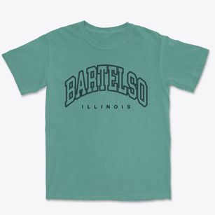 Bartelso Illinois Inline Premium Heavyweight T-shirt