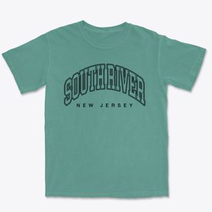 South River New Jersey Inline Premium Heavyweight T-shirt