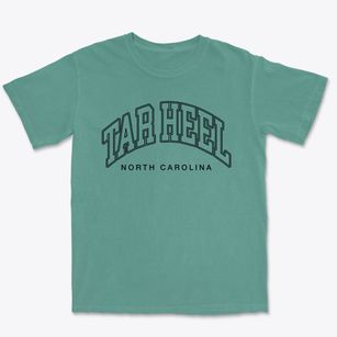 Tar Heel North Carolina Inline Premium Heavyweight T-shirt