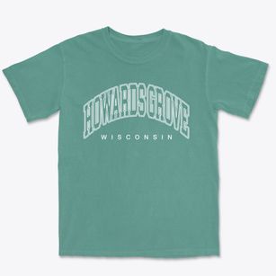 Howards Grove Wisconsin Inline Premium Heavyweight T-shirt