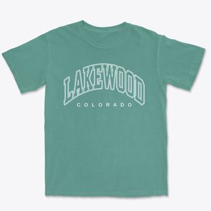 Lakewood Colorado Inline Premium Heavyweight T-shirt