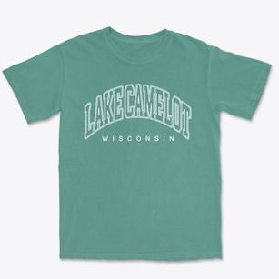 Lake Camelot Wisconsin Inline Premium Heavyweight T-shirt