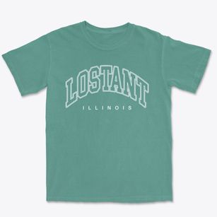 Lostant Illinois Inline Premium Heavyweight T-shirt