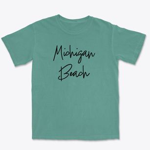 Michigan Beach Illinois Freestyle Premium Heavyweight T-shirt