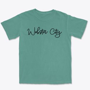 Webster City Iowa Freestyle Premium Heavyweight T-shirt