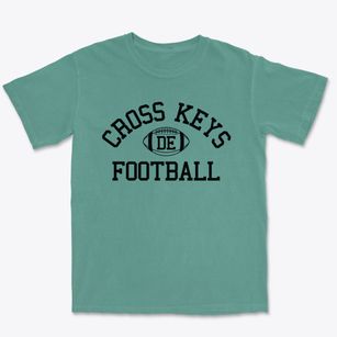 Cross Keys Delaware Football Premium Heavyweight T-shirt