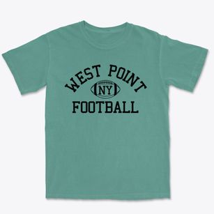 West Point New York Football Premium Heavyweight T-shirt