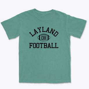 Layland Ohio Football Premium Heavyweight T-shirt