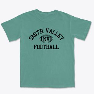 Smith Valley Nevada Football Premium Heavyweight T-shirt