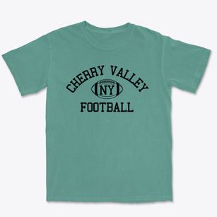 Cherry Valley New York Football Premium Heavyweight T-shirt