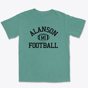 Alanson Michigan Football Premium Heavyweight T-shirt
