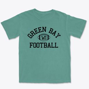 Green Bay Wisconsin Football Premium Heavyweight T-shirt