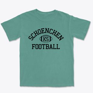 Schoenchen Kansas Football Premium Heavyweight T-shirt
