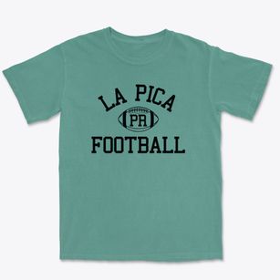 La Pica Puerto Rico Football Premium Heavyweight T-shirt
