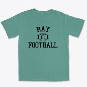 Ray Illinois Football Premium Heavyweight T-shirt