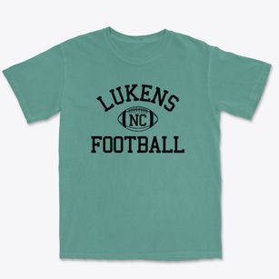 Lukens North Carolina Football Premium Heavyweight T-shirt