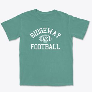 Ridgeway Alaska Football Premium Heavyweight T-shirt