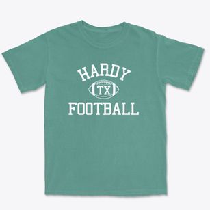 Hardy Texas Football Premium Heavyweight T-shirt