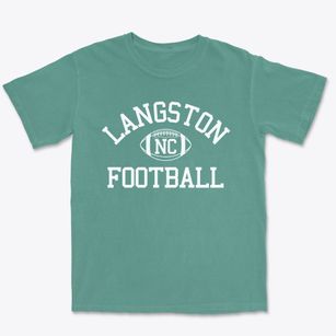 Langston North Carolina Football Premium Heavyweight T-shirt