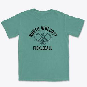 North Wolcott Vermont Pickleball Premium Heavyweight T-shirt