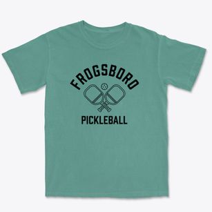 Frogsboro North Carolina Pickleball Premium Heavyweight T-shirt